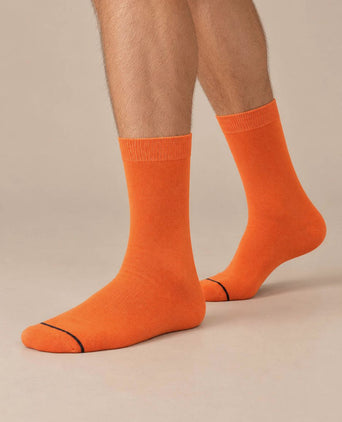 Sokken bio oranje