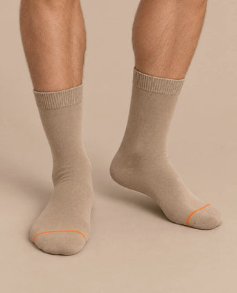 Sokken bio taupe