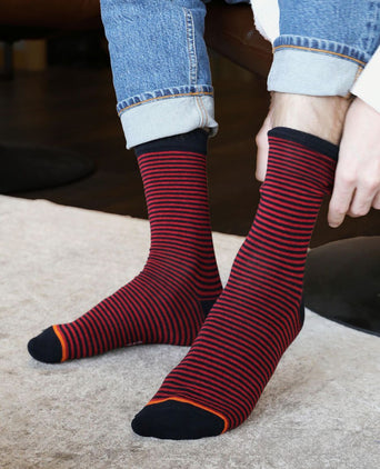Suitable sokken streep rood