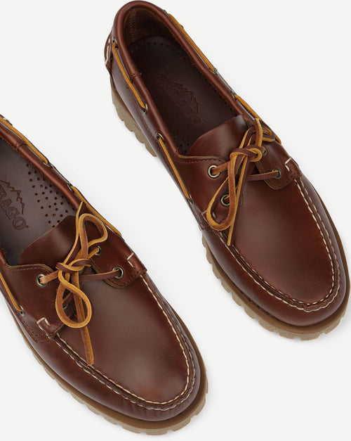 Bootschoenen ranger waxy bruin