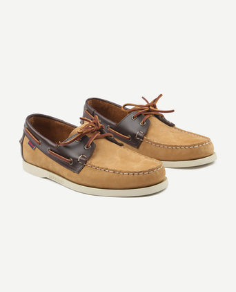 Bootschoenen docksides portland beige bruin