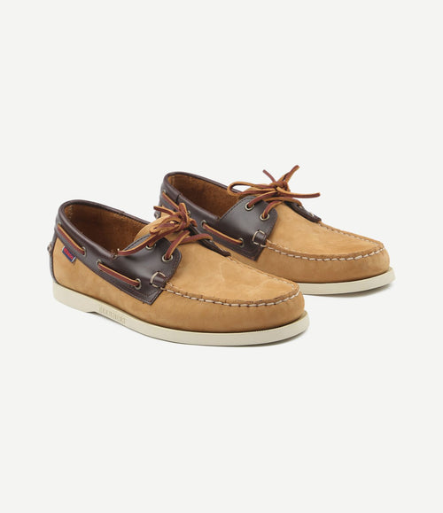Bootschoenen docksides portland beige bruin