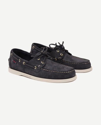 Bootschoenen docksides portland donkerblauw