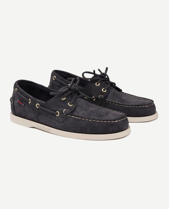 Bootschoenen docksides portland donkerblauw