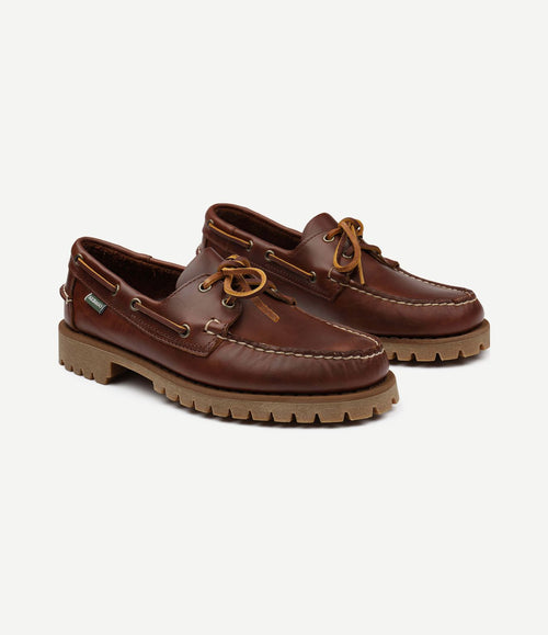 Bootschoenen ranger waxy bruin
