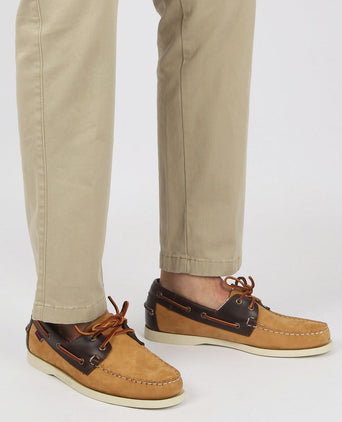 Sebago bootschoenen docksides portland beige bruin