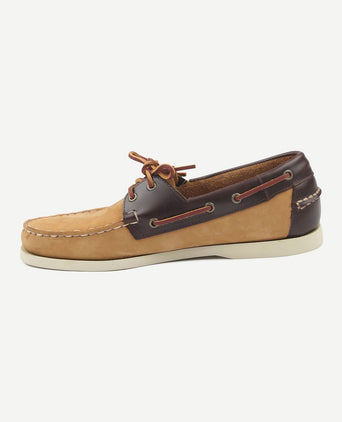 Sebago bootschoenen docksides portland beige bruin