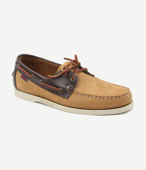 Sebago bootschoenen docksides portland beige bruin