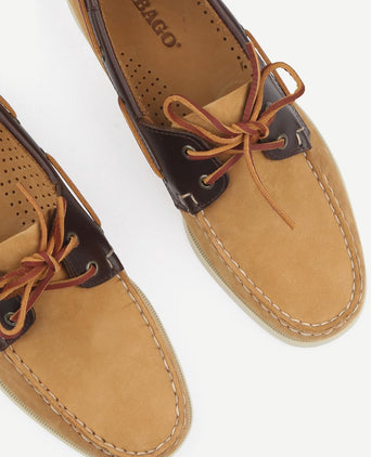 Sebago bootschoenen docksides portland beige bruin