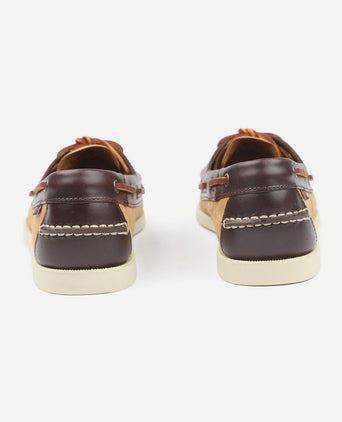 Sebago bootschoenen docksides portland beige bruin