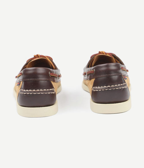 Sebago bootschoenen docksides portland beige bruin