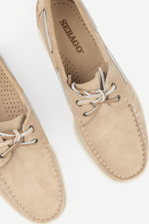 Sebago schoenen portland beige