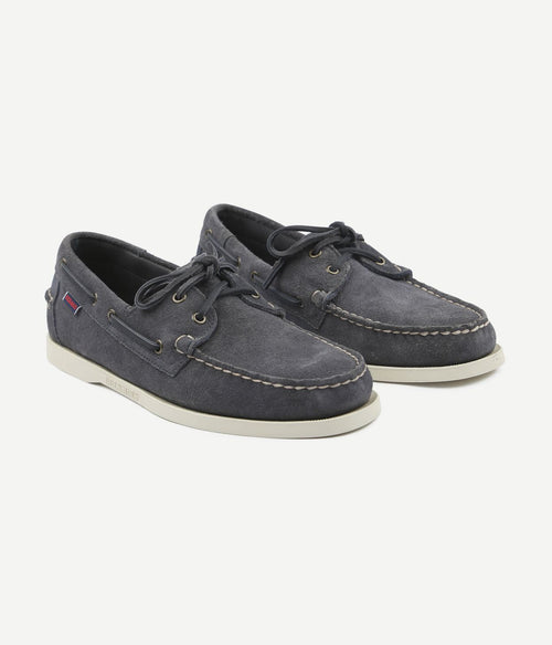 Sebago bootschoenen portland donkerblauw