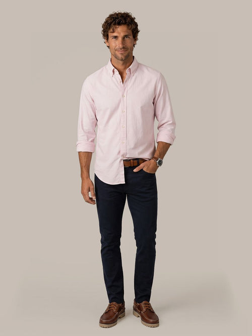 Overhemd Oxford roze