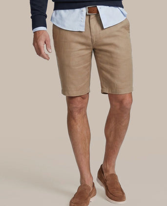 Milwau short linen sand