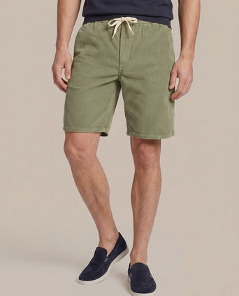 Detroit cord short groen