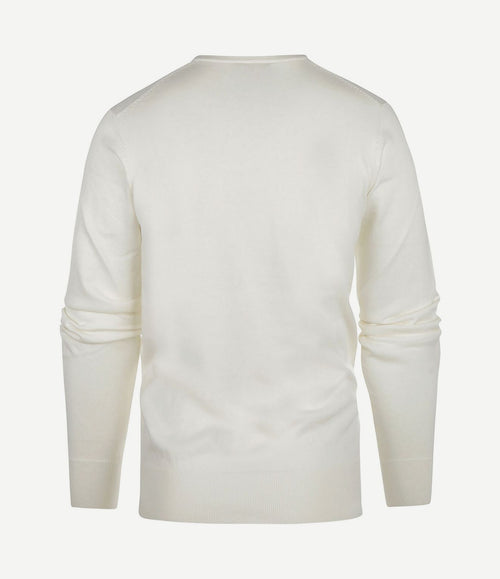 Trui cashmere v-hals off white