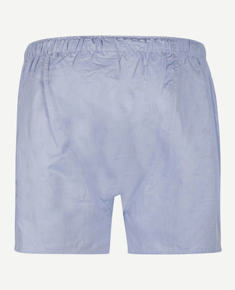 Boxershort Oxford lichtblauw