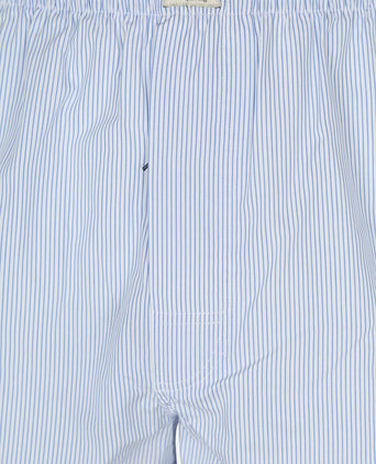 Boxershort striped blauw