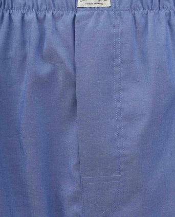 Boxershort Oxford blauw