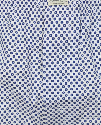 Boxershort bloem blauw