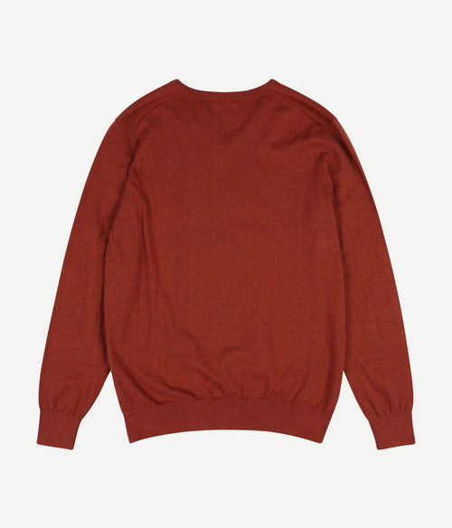 Dames trui cotton cashmere rood