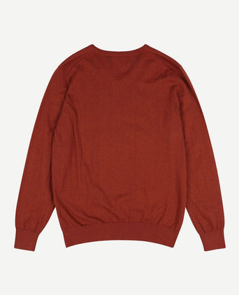 Dames trui cotton cashmere rood