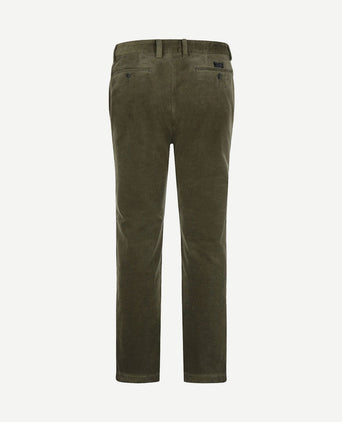 Corduroy chino blair olijfgroen