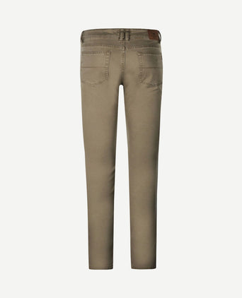 Broek 5-pocket johnson khaki