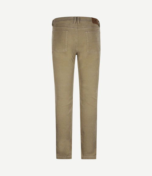 Corduroy broek johnson sand