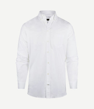Overhemd Oxford wit Overhemd Oxford wit