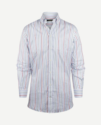 Overhemd Oxford streep multicolour