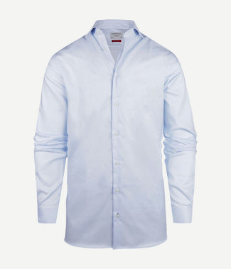 Steppin' Out overhemd twill extra lange mouw lichtblauw | Regular-fit Steppin' Out overhemd twill extra lange mouw lichtblauw | Regular-fit