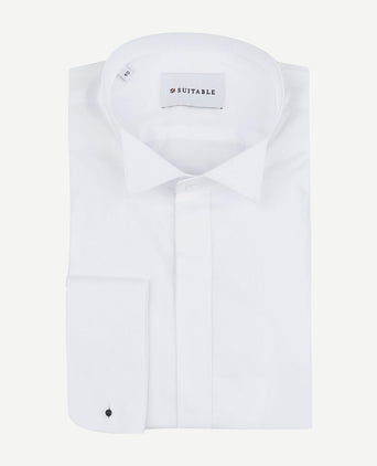 Smoking overhemd miami wit | Regular-fit