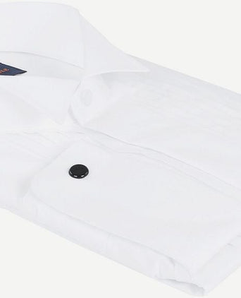 Smoking overhemd plisse | Regular-fit