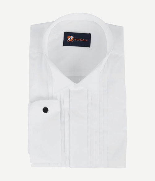 Smoking overhemd plisse | Regular-fit