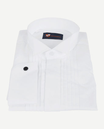 Smoking overhemd plisse | Regular-fit