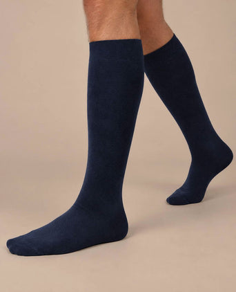 Kniekousen donkerblauw