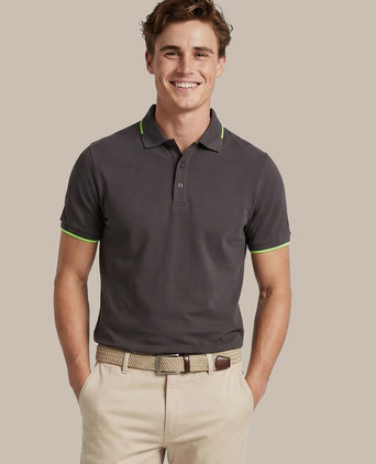 Fluo b polo antraciet