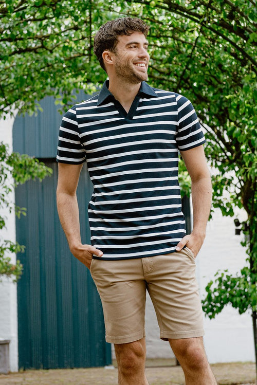 Prestige mas polo donkerblauw