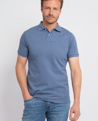 Mang poloshirt blauw
