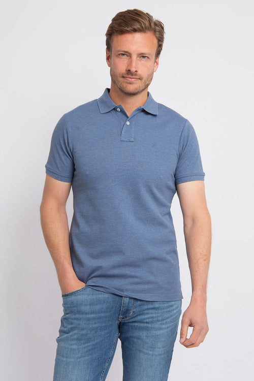 Mang poloshirt blauw