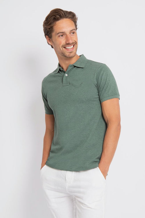 Mang poloshirt groen