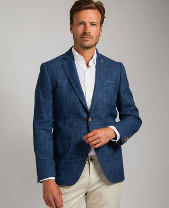 Colbert leek jeans blauw