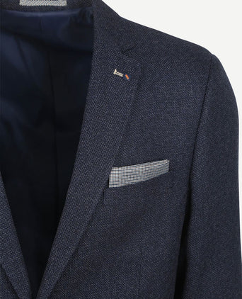 Colbert leek structure donkerblauw