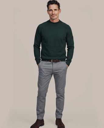 Trui cooldry knit turtleneck groen