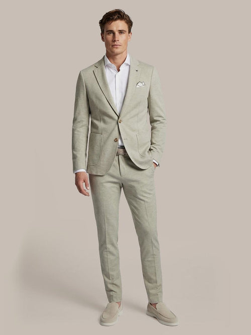 Colbert fame houndstooth olive