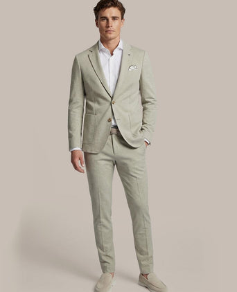 Colbert fame houndstooth olive