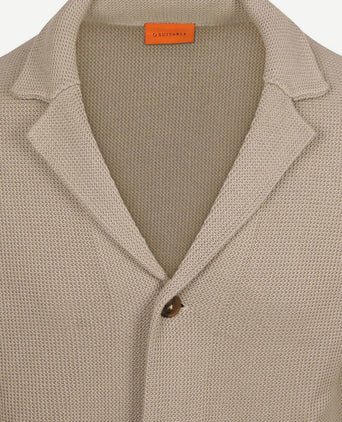 Cardigan button aaron beige