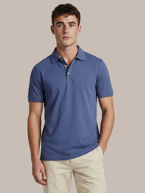 Boris poloshirt royal blue